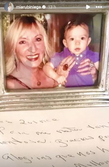 Mia Rubín en Instagram.