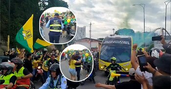 El conjunto dirigido por Rafael Dudamel partió hacia Bogotá para disputar el duelo de vuelta de la final del fútbol colombiano - crédito Infobae Colombia