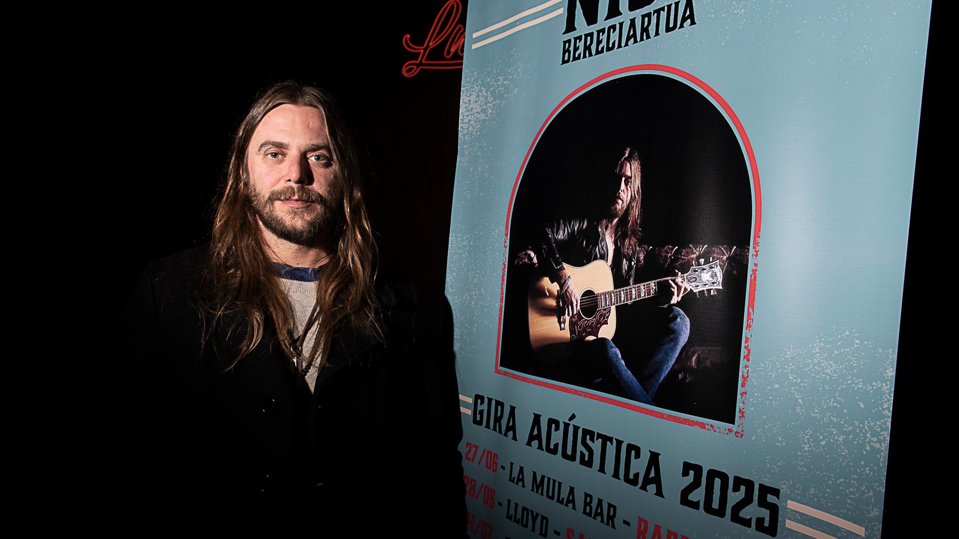 Bereciartúa encaró una gira acústica por el país hasta septiembre (Foto: Gustavo Gavotti)
