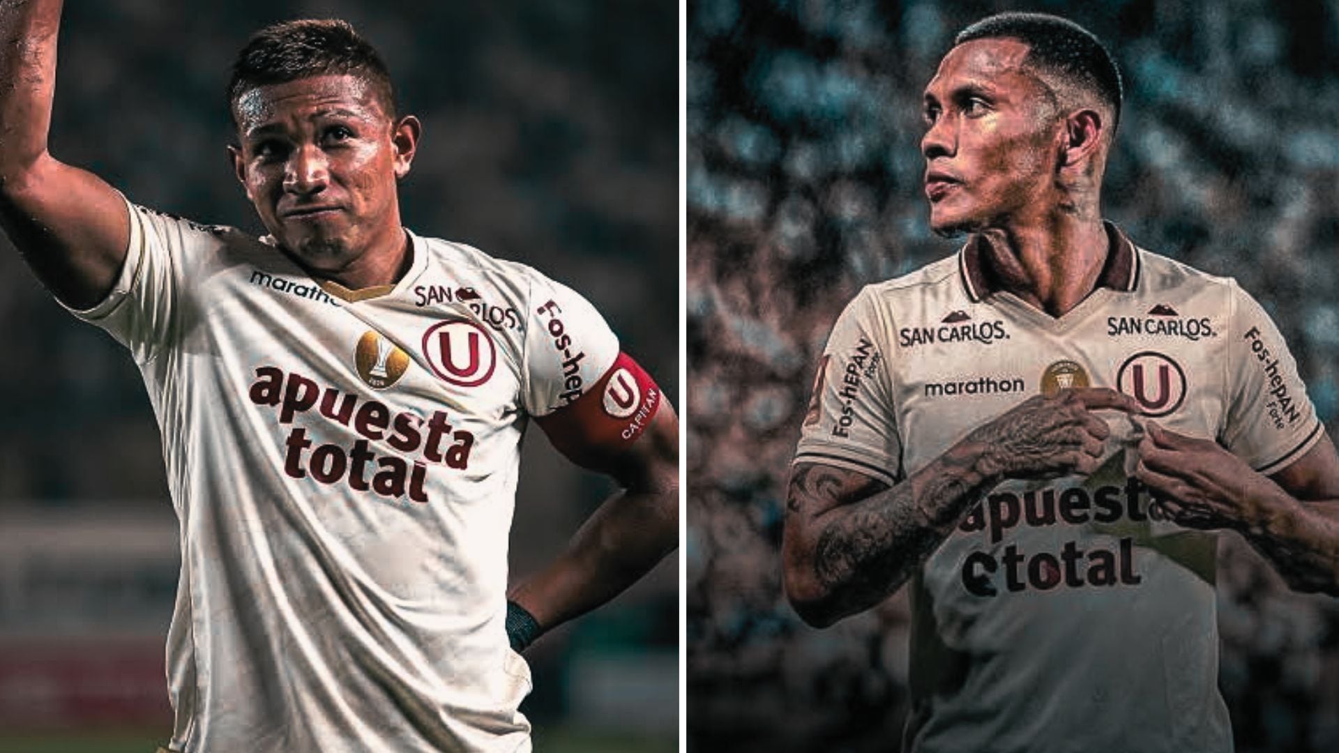 Edison Flores y Bryan Reyna no serán tomados en cuenta para Universitario vs Comerciantes Unidos.