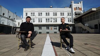 Leandro Santoro y Diego Iglesias,