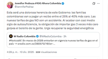 La representante Jennifer Pedraza rechazó