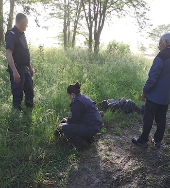 La Policía con dos de