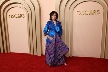 Janet Yang, Presidenta de la Academia, se tomó un momento en el estrado para recordarle a los nominados a los premios Oscar lo afortunados que son
REUTERS/Mario Anzuoni