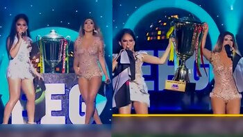 Daniela Darcourt y Yahaira Plasencia