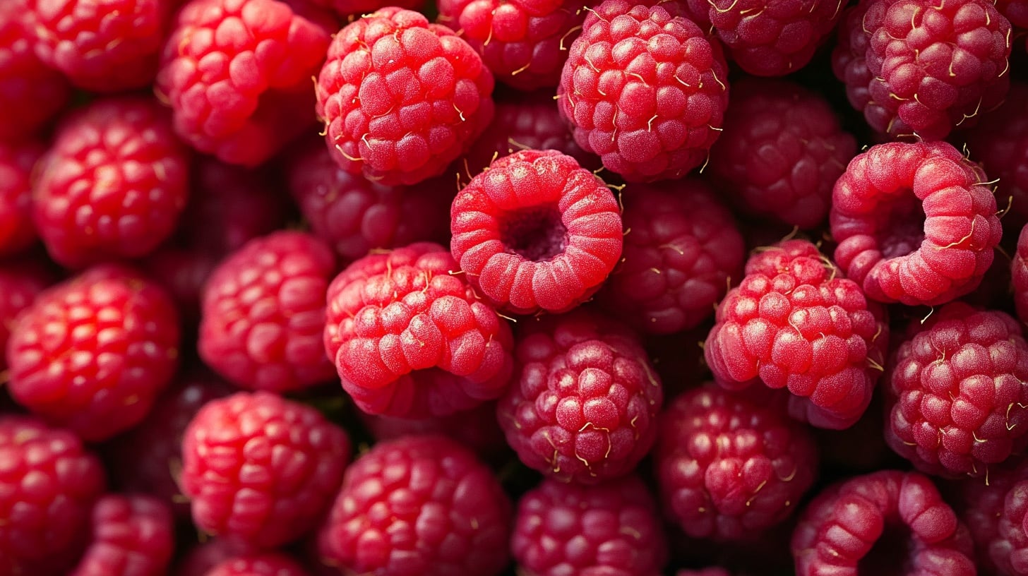 Expertos de la Asociación Estadounidense de Diabetes recomiendan la ingesta regular de frutas ricas en fibra como las frambuesas (Imagen Ilustrativa Infobae)