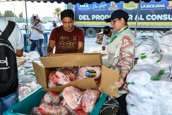 En 2025 en las Naviferias se vendieron 500 mil jamones tipo picnic.
