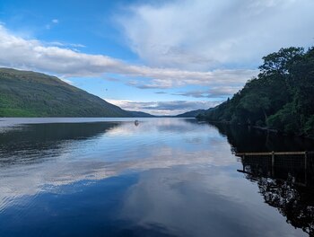 El lago Lomond, en Escocia