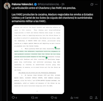 Paloma Valencia aseguró que la