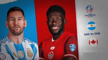 Argentina vs Canadá: partido por