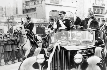 El presidente Juan Domingo Perón