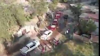 Con drones, el CJNG documentó