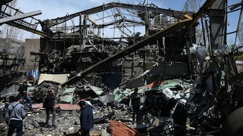 Mueren al menos cinco personas en el centro de Irán en nuevos aéreos de EEUU e Israel