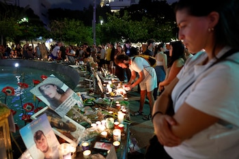 People react as they attend