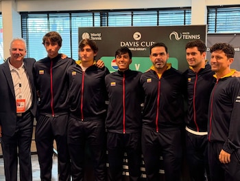 Colombia llega a la serie tras vencer 3-1 a Marruecos como visitante, mientras Países Bajos viene de perder ante India en la primera ronda de los Qualifiers-crédito @fedecoltenis/Instagram