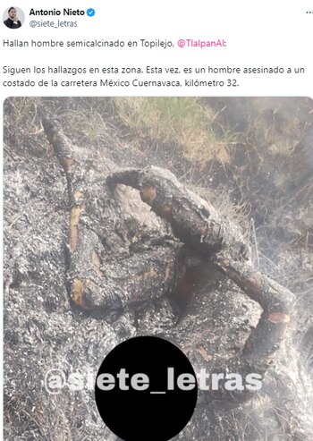 El periodista Antonio Nieto informó