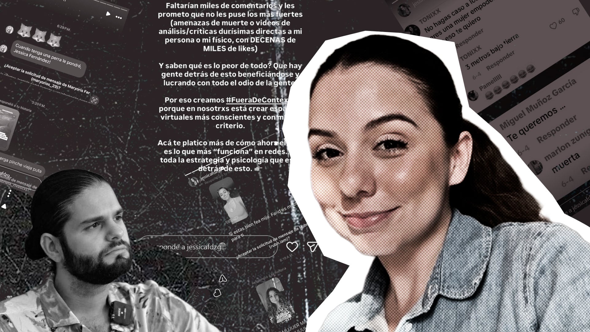 Influencer denuncia ser víctima de "Ragebait" tras polémica relación