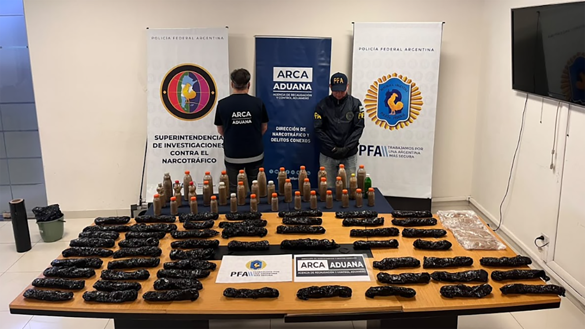 La droga está valuada en 2,34 millones de dólares