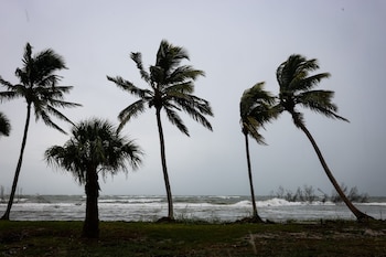 El Centro Nacional de Huracanes proyecta que el ciclón tocará tierra entre el sureste de Luisiana y el Panhandle de Florida (Eva Marie Uzcategui/Bloomberg)