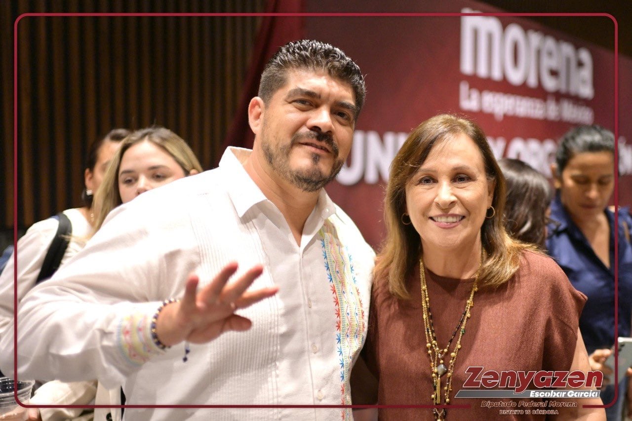 Morena lamenta la muerte del diputado Zenyazen Escobar. (Foto: redes sociales)