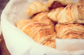 Conserve el pan hojaldrado por