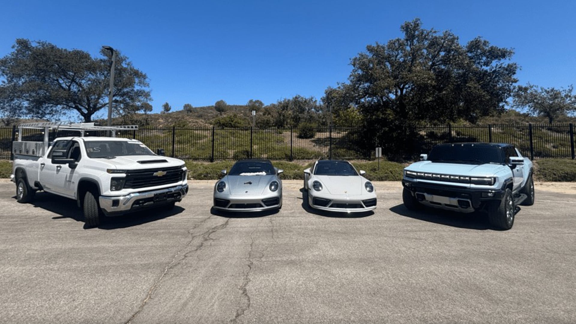 La Oficina del Sheriff del condado de Ventura desmanteló una banda de robo de autos de lujo en el sur de California tras una investigación coordinada (Ventura County Sheriff's Office)