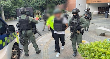 Alias Palizada fue capturado en su residencia, en un conjunto residencial de Envigado - crédito Policía Nacional