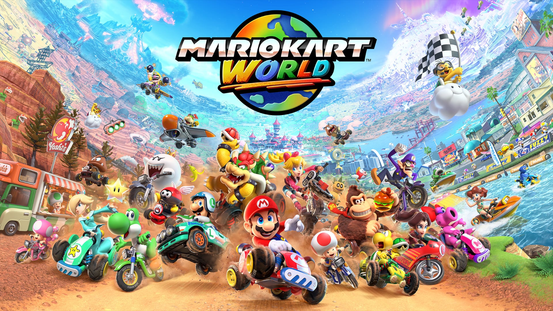 Mario Kart World, de Nintendo.