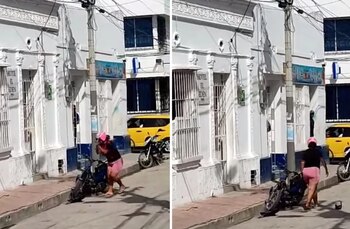 Mujer celosa le destruó la