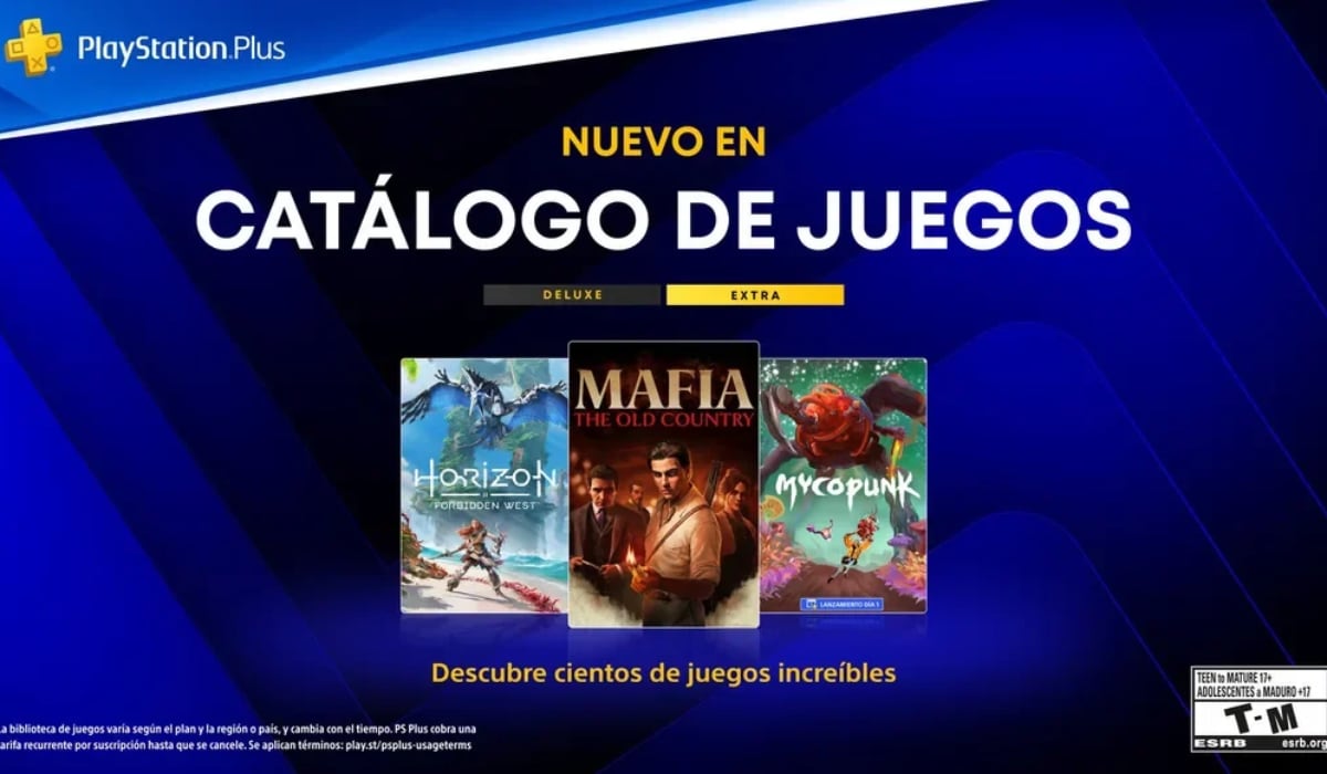 PlayStation Plus incorporará nueve juegos a los catálogos Extra y Premium o Deluxe durante octubre de 2026.