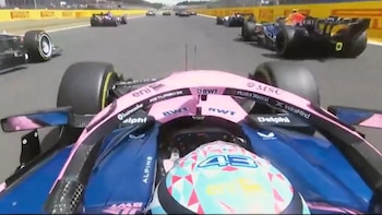 La brillante largada de Franco Colapinto para ganar 5 posiciones en la carrera Sprint del GP de Gran Bretaña