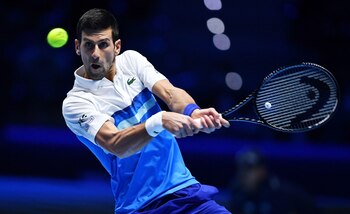 El tenista serbio Novak Djokovic