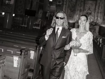 Rocío Crusset ha compartido las imágenes de su boda con Charlie Schein en sus redes. (Instagram @rociocrusset)