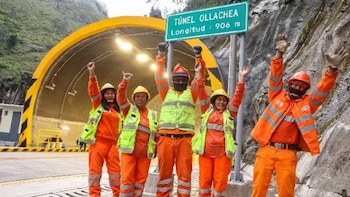 Túnel Ollachea, situado en el