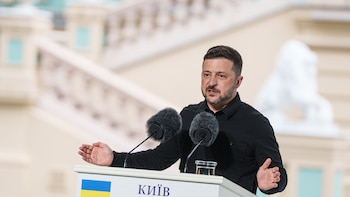 El mensaje de Zelensky tras el ataque con drones a la capital de Rusia: “Si arde Ucrania va a arder Moscú”