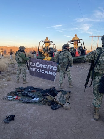 Lo asegurado por los militares