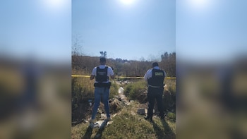 Policía de Michoacán localiza cilindro