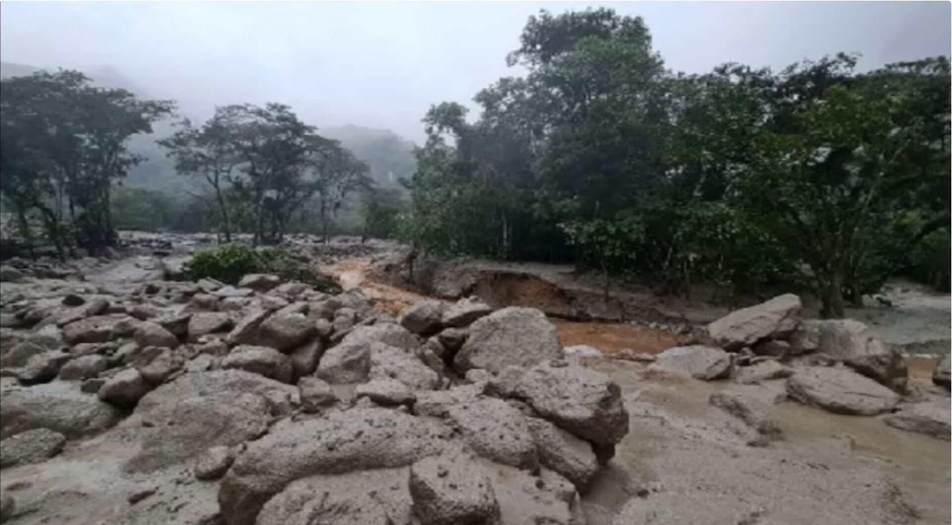 Un aluvión destruyó la central hidroeléctrica de Machu Picchu y dejó sin energía a gran parte del Cusco. (Andina)