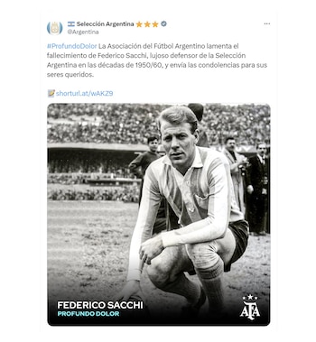 La publicación de la selección