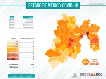 Los principales territorios mexiquense donde