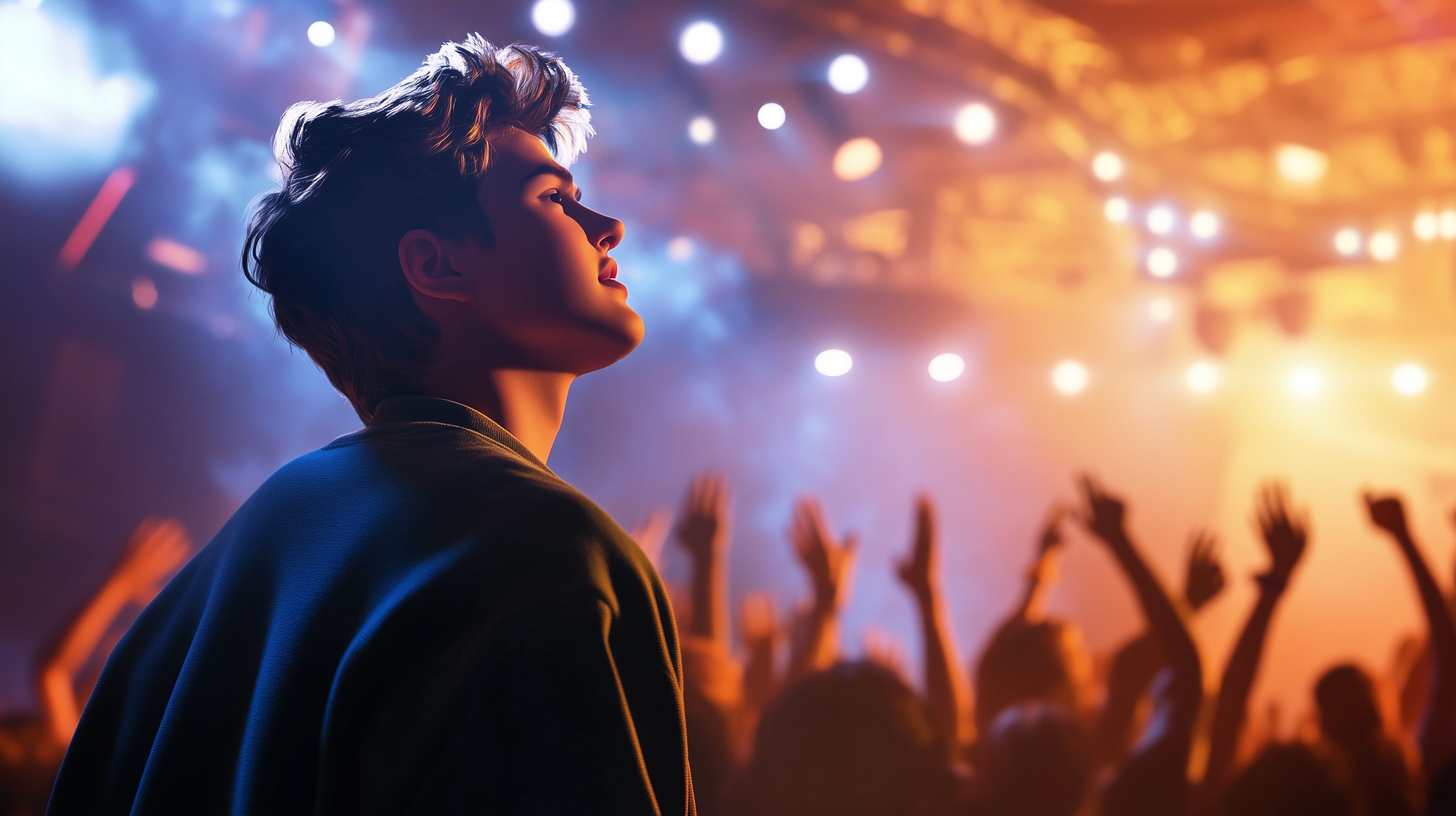 El avance tecnológico permite que todos los fanáticos sin importar su ubicación disfruten del show. (Imagen Ilustrativa Infobae)