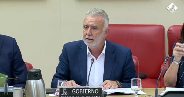 Ángel Víctor Torres comparece en la Comisión Mixta de Seguridad Nacional este jueves, 27 de agosto de 2026.