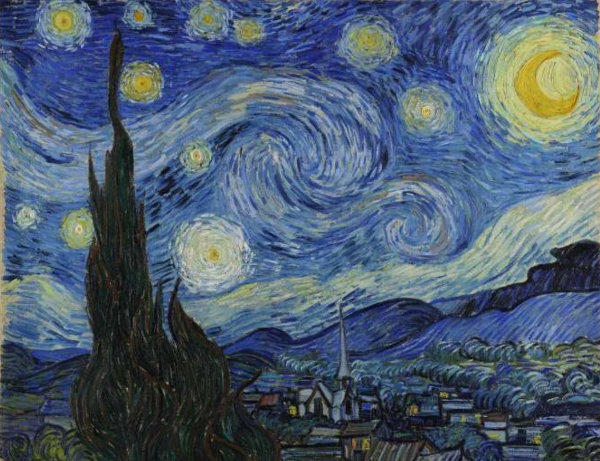 Los trazos gruesos, direccionales y el uso intensivo del impasto hicieron de Van Gogh un caso ideal para el análisis fractal de autenticidad - 11/08/2025 Los patrones giratorios en