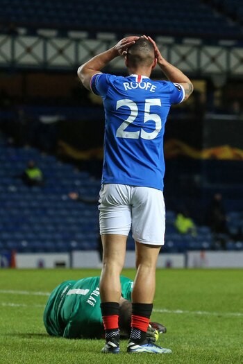 El delantero del Rangers se