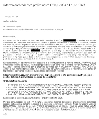 Este es el informe contable