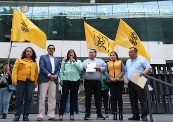 PRD acudió al PJF para