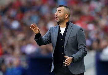 Diego Martínez, entrenador del Espanyol. (REUTERS/Juan Medina)