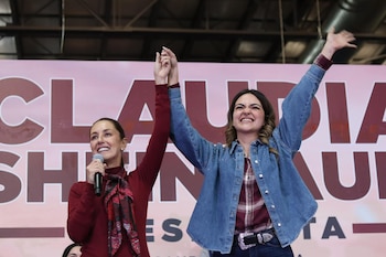 La senadora Andrea Chávez y