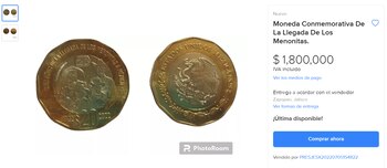 El ejemplar se puso en