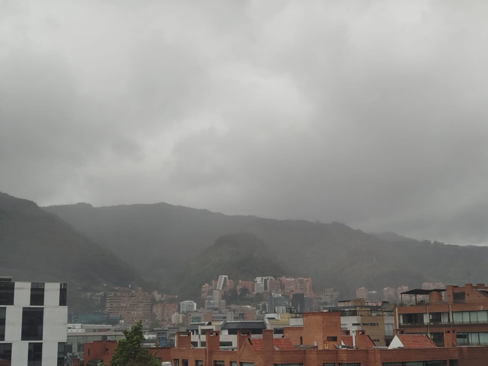 Clima en Bogotá - crédito Juan Camilo Sánchez/Infobae